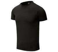 Helikon Cotone Organico T-shirt Slim Uomo Casuale Manica Corta Pianura Nero