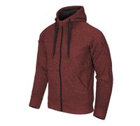 Helikon-Tex Covert Tactical Hoodie Full Zip Melange Rosso taglia M