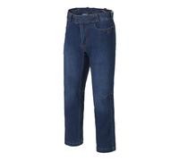Helikon-Tex Pantaloni Covert Tactical Uomo Denim Jeans Vintage Worn Blue