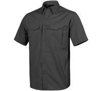 Helikon Defender Mk2 Manica Corta Camicia Militare Esercito Polizia Uomo Nero