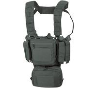 Helikon Gilet Tattico Training Mini Rig Caccia MOLLE Airsoft PALS Shadow Grey