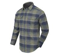 Helikon GreyMan Shirt - Blast Blue Plaid - XS/Regular
