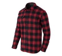 Helikon GreyMan Shirt - Coral Crimson Checkered - XL/Regular