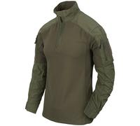 Helikon MCDU Combat Camicia NyCo Ripstop Manica Lunga Militare Uomo Verde oliva
