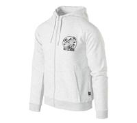 Helikon Old School Hoodie - Fullzip - Light Grey Melange - M/Unisex