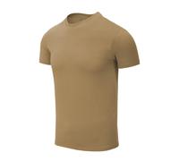 Helikon Cotone Organico T-shirt Slim Uomo Casuale Manica Corta Pianura Coyote