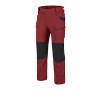 Helikon-Tex Outback Line OTP - Pantaloni tattici, per ambienti esterni, Uomo, Crimson Sky / Nero VersaStretch, 32W x 32L