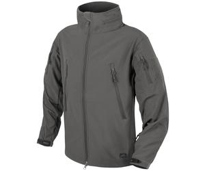 Helikon Pistolero Uomo Antivento Soft Shell Jacket Army Pattuglia Cappotto Grigi