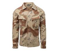 Helikon Raid Shirt - PolyCotton Stretch Ripstop - 6 Color Desert - L/Regular