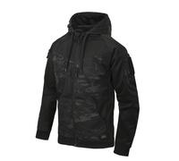 Helikon-Tex Rouge Felpa Con Cappuccio Full Zip Uomo Nero / Multicam Black Camo