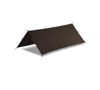 Helikon-Tex Tenda da Campo Supertarp Small 200 x 250 cm, Marrone Terra, Protezione Temporanea all'Aperto, Ombra, Resistente all'Acqua e al Vento
