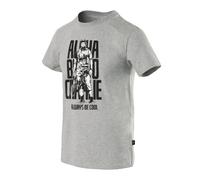Helikon T - shirt (ABC Alfa Bravo Charlie) - Mid Grey Melange - S/Regular