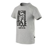 Helikon T - shirt (ABC Alfa Bravo Charlie) - Mid Grey Melange - XL/Regular