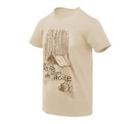 Helikon-Tex, maglietta (Home Sweet Home) - cachi, cachi, XL