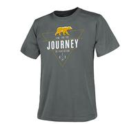 Helikon T-shirt Journey To Perfection Uomo Tagliocomodo Shadow Grey