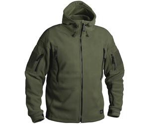 Helikon Tattica Patriot Hombres Pile Con Cappuccio Caldo Polar Giacca Escursioni