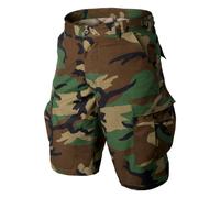 Helikon Tex BDU Esercito Libero Cargo Bermuda Pantaloncini Woodland Mimetico Erl