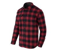 Helikon-Tex Camicia GreyMan, Corallo Cremisi a Scacchi, XS