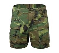 Helikon Tex Cargo Tactical Shorts Outdoor Freizeit Hose Erdl Woodland Camouflage