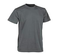 T-shirt Helikon-Tex manica corta cotone regular fit traspirante grigio