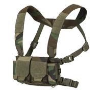 Helikon-Tex Competition Chest Rig tattico VIS compatibile Woodland Camo
