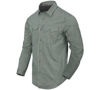 Helikon-Tex Covert Concealed Carry Camicia Uomo Tattico Savage Green Checkered