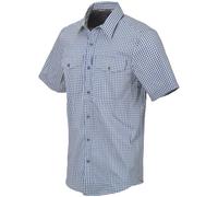 Helikon Covert Concealed Carry Short Sleeve S - Royal Blue Checkered - S/Regular
