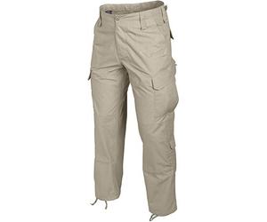 Helikon-Tex CPU Pantaloni da pattuglia in cotone Ripstop - Pantofola di combattimento - Khaki