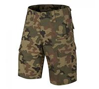 Helikon-Tex Cpu-shorts Hose, Pantaloncini Combat Patrol Uniform PL Woodland Modello Da Uomo, M