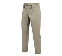 Helikon-Tex CTP Covert - Pantaloni tattici da uomo, antistrappo, leggeri, per attività all'aperto, escursionismo, forze dell'ordine, pantaloni da lavoro, Khaki Versastretch Lite, 34W x 32L