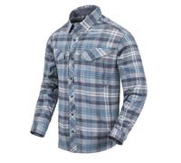 Helikon-Tex Uomo Defender Mk2 Pilgrim Camicia Manica Lunga Blue Plaid Taglia S