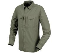 Helikon-Tex Defender Mk2 Tropical Manica Lunga Camicia Uomini Tattico Dark Olive