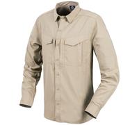 Helikon-Tex Defender Mk2 Tropical Uomo Manica Lunga Camicia Trekking Silver Mink