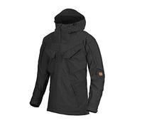 Helikon-Tex DuraCanvas, Giacca Anorak Outdoor da Uomo, Nero - 01, L