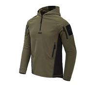 Helikon-Tex Felpa con cappuccio Range Hoodie TopCool Oliva/Nero (L-BRH-TC-0201A)