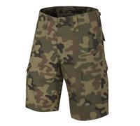 Helikon-Tex Cpu-shorts Hose, Pantaloncini Combat Patrol Uniform PL Woodland Modello Da Uomo, M
