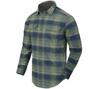Helikon GreyMan Shirt - Blast Blue Plaid - XS/Regular