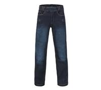 Helikon-Tex Greyman Tattico Jeans Denim Mid Blu Scuro Pantaloni 36/34 XL Long