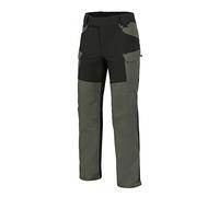 Helikon-Tex HOP Hybrid Outback Tactical Pants - DuraCanvas - VersaStretch - Pantaloni da lavoro, attività all'aperto, escursionismo, forze dell'ordine, Verde Taiga / Nero, 34W x 30L