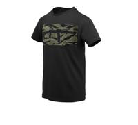 Helikon-Tex Maglietta (RPD), Nero/Tiger Stripe, S
