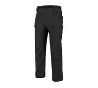 Helikon-Tex Outback Line OTP - Pantaloni tattici, per ambienti esterni, Uomo, Nero Versastretch, 36W x 32L