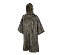Helikon-Tex impermeabile Poncho Ripstop Polish Woodland