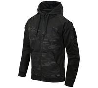 Helikon-Tex Rouge Felpa Con Cappuccio Full Zip Uomo Nero / Multicam Black Camo