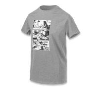 Helikon T - shirt (Combat Date) - Mid Grey Melange - M/Regular