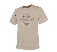 Maglietta da uomo Helikon-Tex T-Shirt (Outback Life) Taglia: XL / Colore: beige