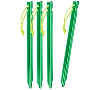Helikon-Tex Tarp Stakes Leggero Alluminio Durevole Antiruggine 4 pz Verde