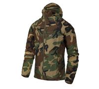 Helikon-Tex Tramontane Giacca WindPack Vento Caccia Sicurezza US Woodland Camo