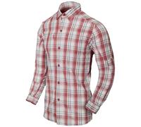 Helikon-Tex Trip Camicia Manica Lunga Uomo Quadri Casuale Traspirante Red Plaid