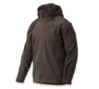 Helikon-Tex TROOPER MK2 - Giacca antipioggia con cappuccio, Marrone terra, Large