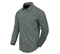 Helikon-Tex Uomo Covert Concealed Carry Camicia Savage Green Checkered Taglia XL
